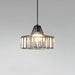 Crystal Drum Pendant Lamp.