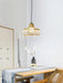 Crystal Drum Pendant Lamp.