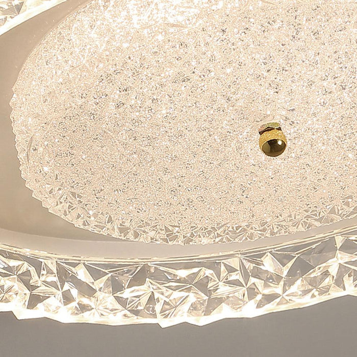 Crystal Embedded Ceiling lamp.