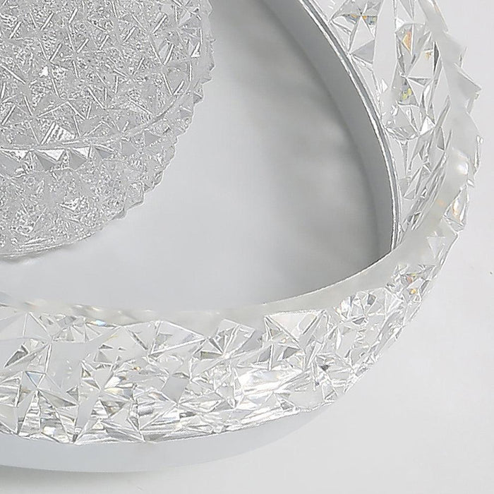 Crystal Embedded Ceiling lamp.