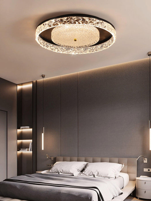 Crystal Embedded Ceiling lamp.