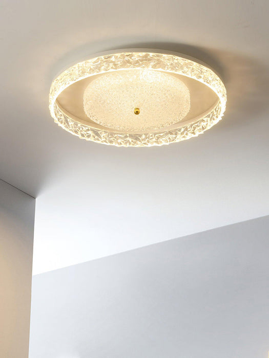 Crystal Embedded Ceiling lamp.