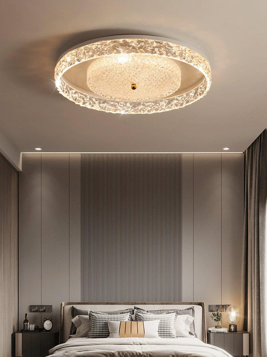 Crystal Embedded Ceiling lamp.