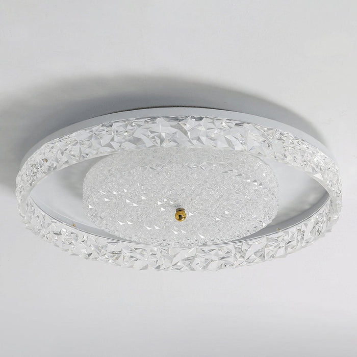 Crystal Embedded Ceiling lamp.