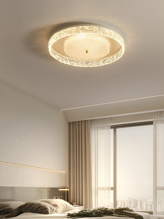 Crystal Embedded Ceiling lamp.