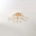 Crystal Flower Ceiling Light-DWHOME
