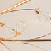 Crystal Flower Ceiling Light-DWHOME