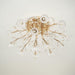 Crystal Flower Ceiling Light-DWHOME
