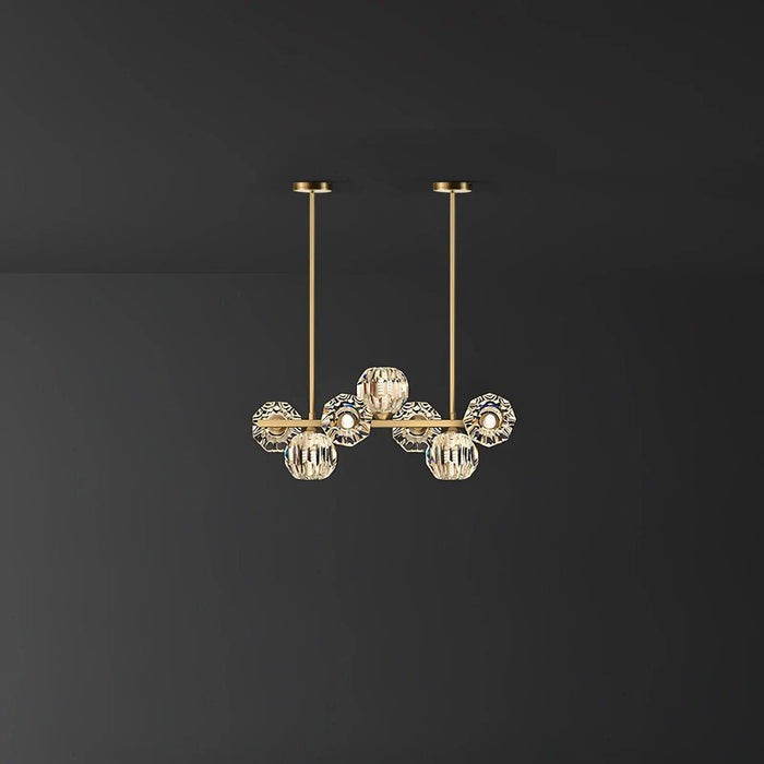 Crystal Glass Ball Chandelier - DWHOME