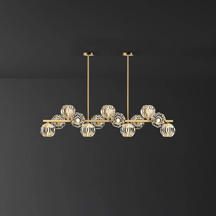 Crystal Glass Ball Chandelier - DWHOME