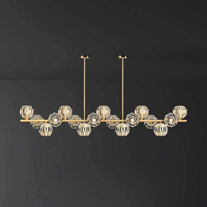 Crystal Glass Ball Chandelier - DWHOME