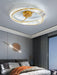 Crystal Rings Ceiling Lamp.