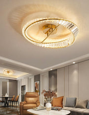 Crystal Rings Ceiling Lamp-DWHOME
