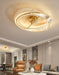 Crystal Rings Ceiling Lamp-DWHOME