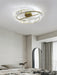 Crystal Rings Ceiling Lamp.