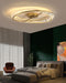 Crystal Rings Ceiling Lamp-DWHOME