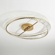 Crystal Rings Ceiling Lamp-DWHOME