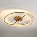 Crystal Rings Ceiling Lamp-DWHOME