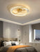 Crystal Rings Ceiling Lamp.