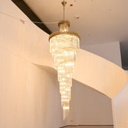 Crystal Spiral Chandelier-DWHOME