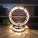 Crystal Rings Table Lamp-DWHOME