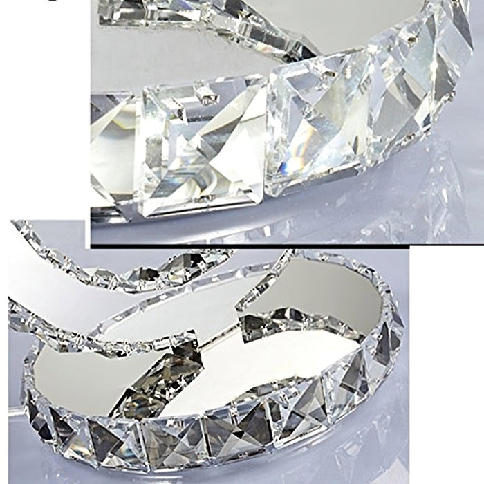 Crystal Rings Table Lamp-DWHOME