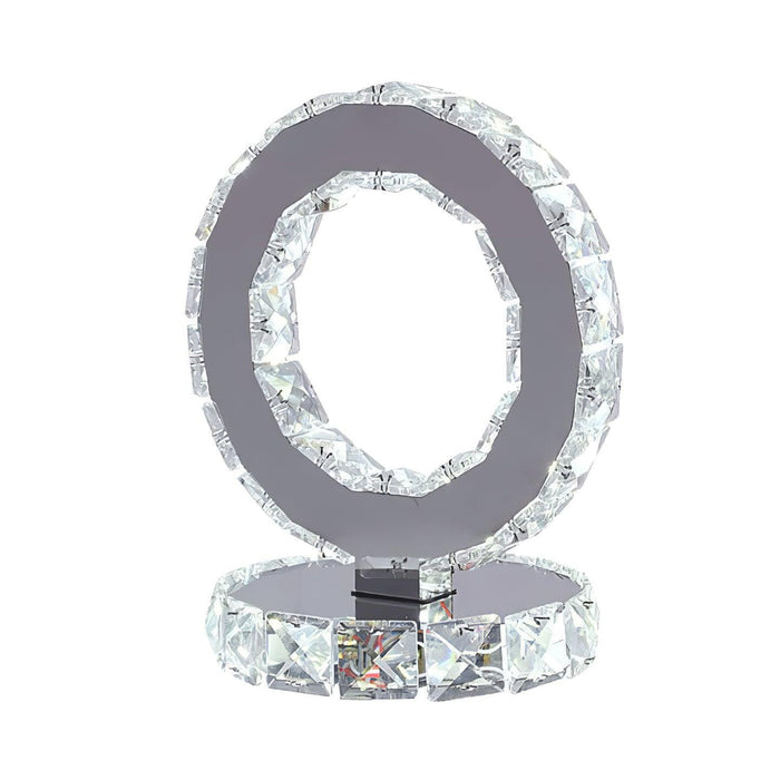 Crystal Rings Table Lamp-DWHOME