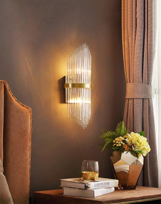 Crystal Wall Lamp.