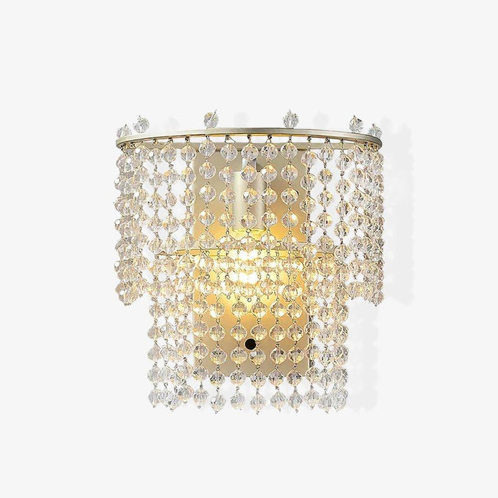 Crystal Waterfall Wall Light - DWHOME