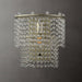 Crystal Waterfall Wall Light.