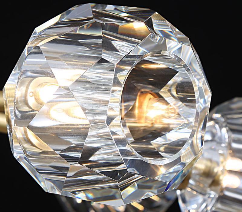 Boule de Cristal Lustre Rond Cluster-DWHOME