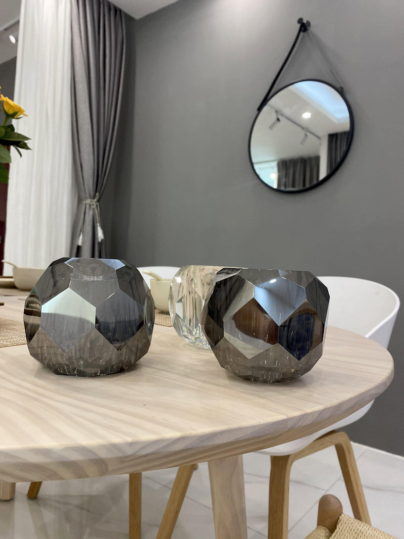 Boule de Cristal Lustre Rond Cluster-DWHOME