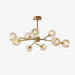 Crystal Ball Round Cluster Chandelier - DWHOME