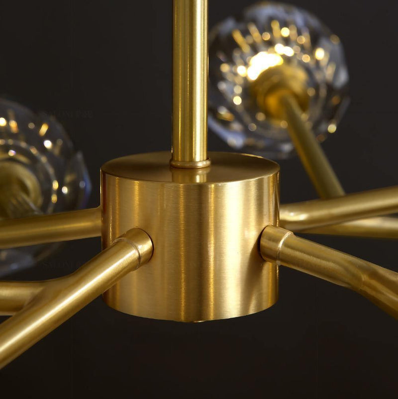 Boule de Cristal Lustre Rond Cluster-DWHOME