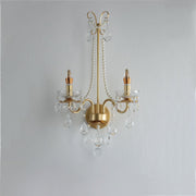 Crystal Pearl Chain Wall Lamp-DWHOME