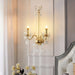 Crystal Pearl Chain Wall Lamp-DWHOME