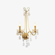 Crystal Pearl Chain Wall Lamp-DWHOME
