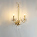 Crystal Pearl Chain Wall Lamp-DWHOME