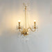 Crystal Pearl Chain Wall Lamp - Vakkerlight