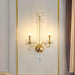 Crystal Pearl Chain Wall Lamp-DWHOME
