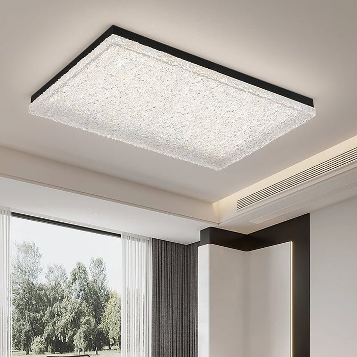 Crystalia Resin Ceiling Light-DWHOME