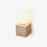 Cube Stone Wall Lamp-DWHOME