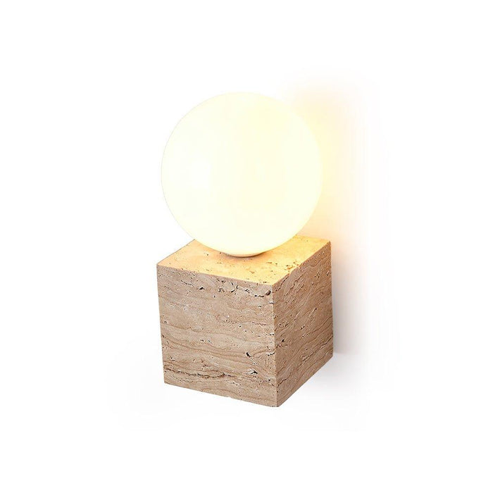 Cube Stone Wall Lamp - DWHOME