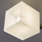 Cubist Alabaster Cluster Ceiling Lamp-DWHOME