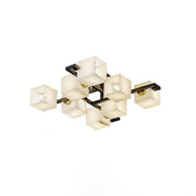 Cubist Alabaster Cluster Ceiling Lamp-DWHOME