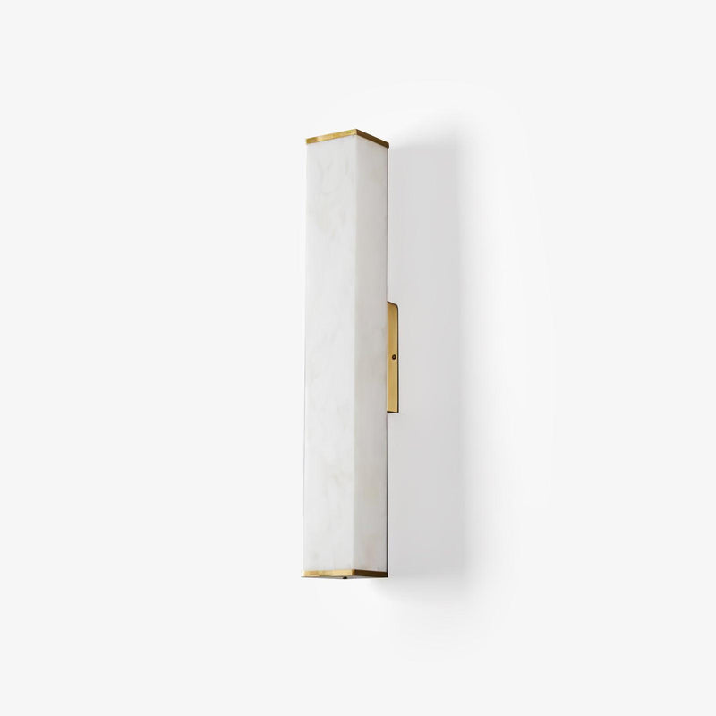 Cuboid Alabaster Wall Light-DWHOME