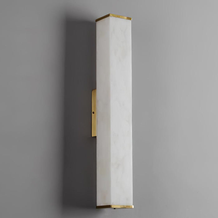 Cuboid Alabaster Wall Light - DWHOME