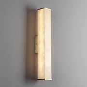 Cuboid Alabaster Wall Light-DWHOME