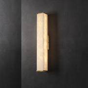 Cuboid Alabaster Wall Light-DWHOME