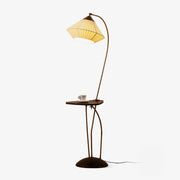 Curve With Table Floor Lamp-DWHOME